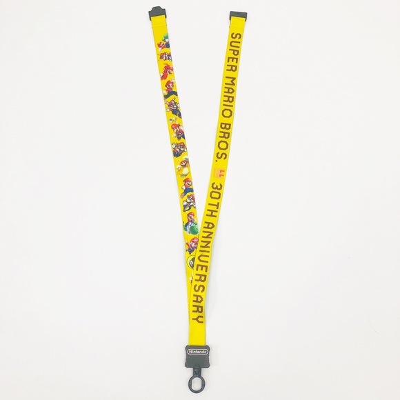 [Nintendo] Super Mario 30th Anniversary Lanyard - Picture 6 of 6